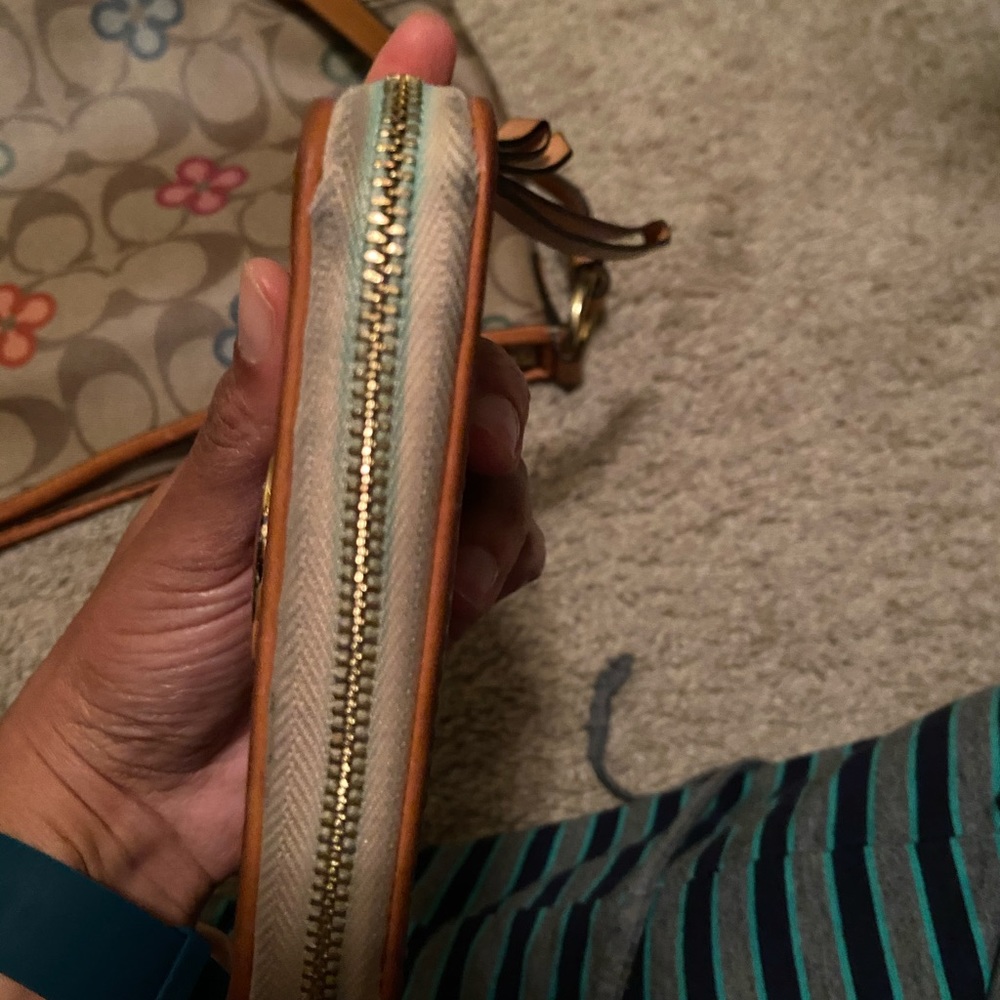 Coach purse and wallet